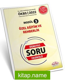 Uzman ve Başöğretmen Modül 3 Özel Eğitim ve Rehberlik Öğretici Soru Fasikülü