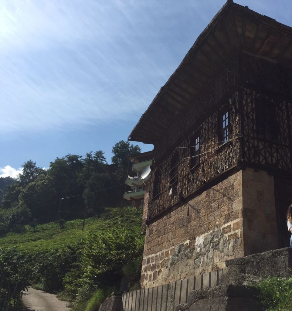 A traditional house from the Black Sea region in Turkey in Safranbolu, Turkey