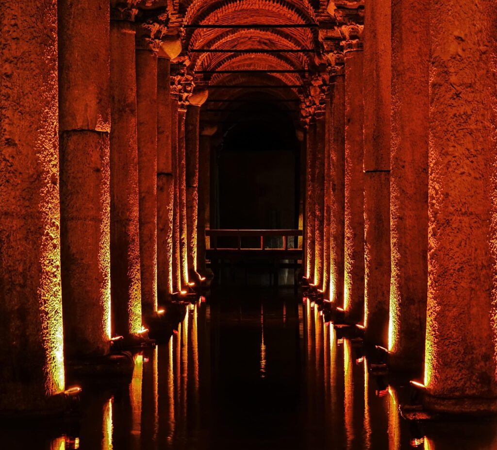 Basilica Cistern, Turkey
