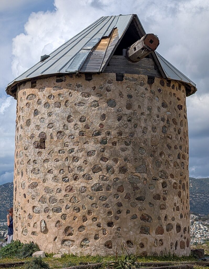 Bodrum Windmill No. 6 in Bodrum, Turkey
