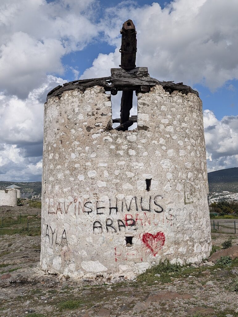 Bodrum Windmill No. 7 in Bodrum, Turkey