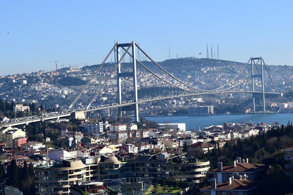 Bosphorus Bridge(15 July Martyrs Bridge), Istanbul, Turkey (Ank Kumar) 04 in Ortakoy, Istanbul