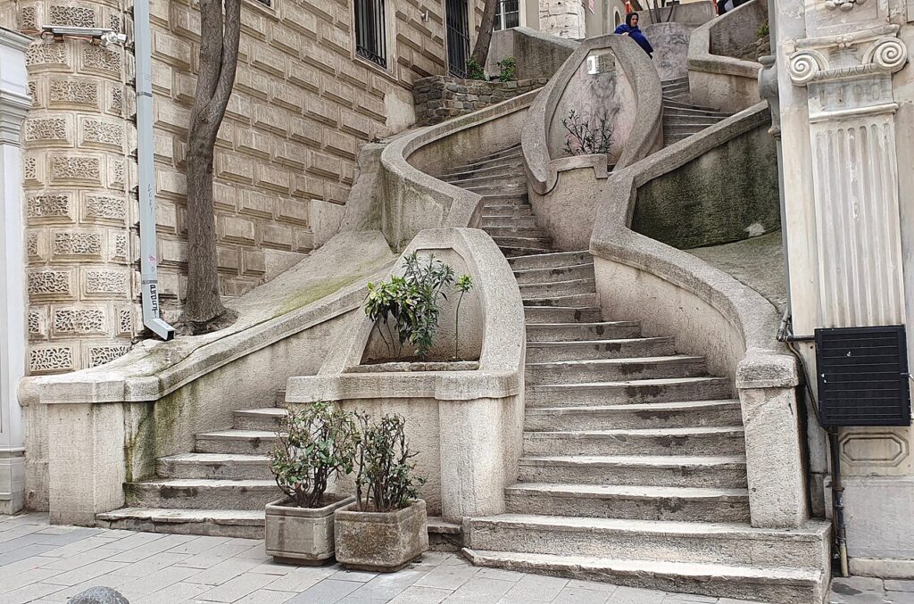 Camondo Stairs in Karakoy, Istanbul