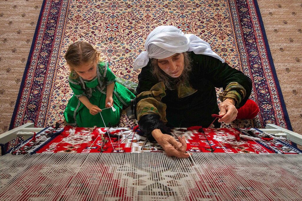 Carpet weaving 2019 in Sultanahmet, Istanbul