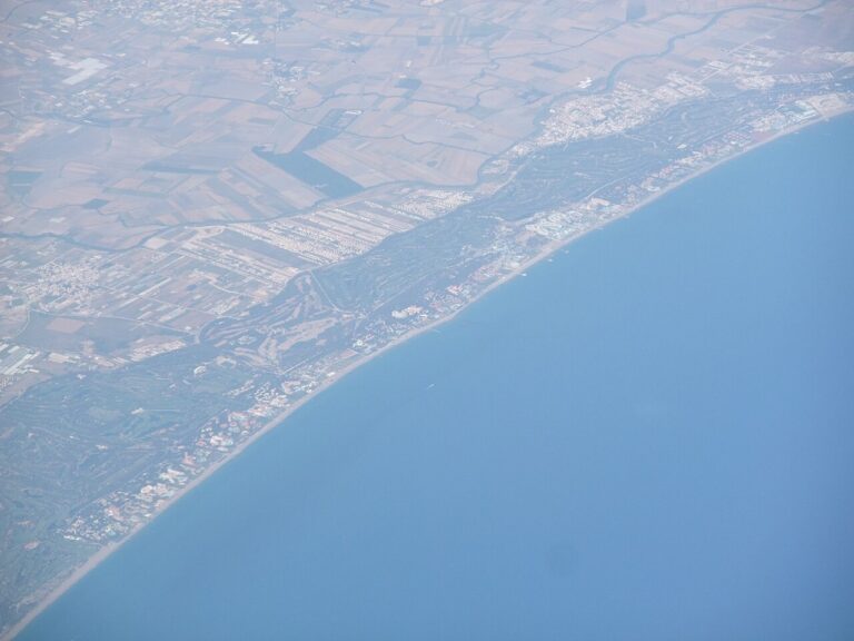 Coast of the Mediterranean Sea between Kumköy and Belek, Turkey in Alanya, Turkey