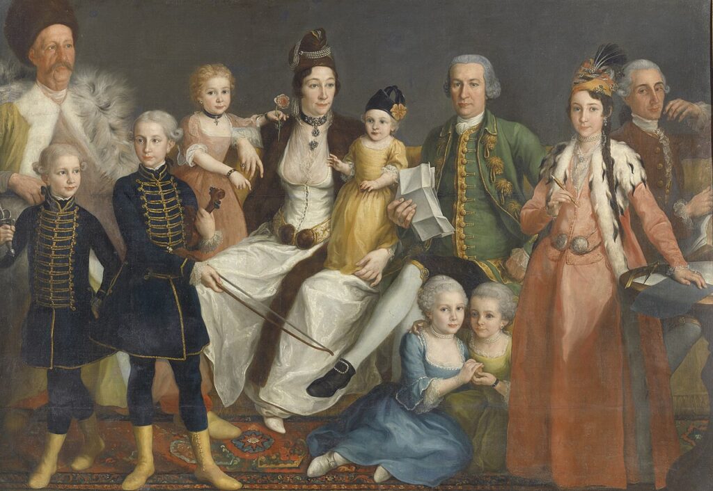 David George van Lennep (1712-97). Opperkoopman van de Hollandse factorij te Smyrna met... in Izmir, Turkey