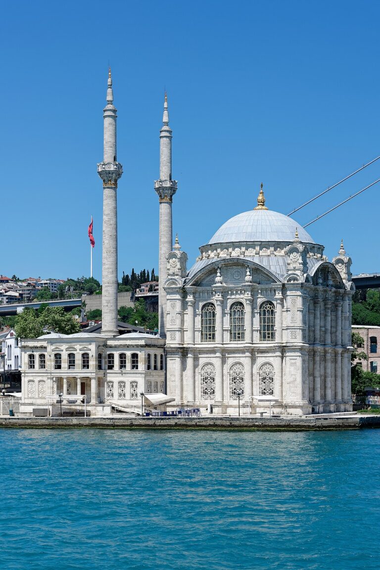 Ortaköy Mosque from the Bosporus, Istanbul, Ortakoy, Istanbul