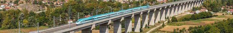 Rail travel in Turkey banner High-speed YHT at Bilecik — A First-Timer's Guide to Istanbul