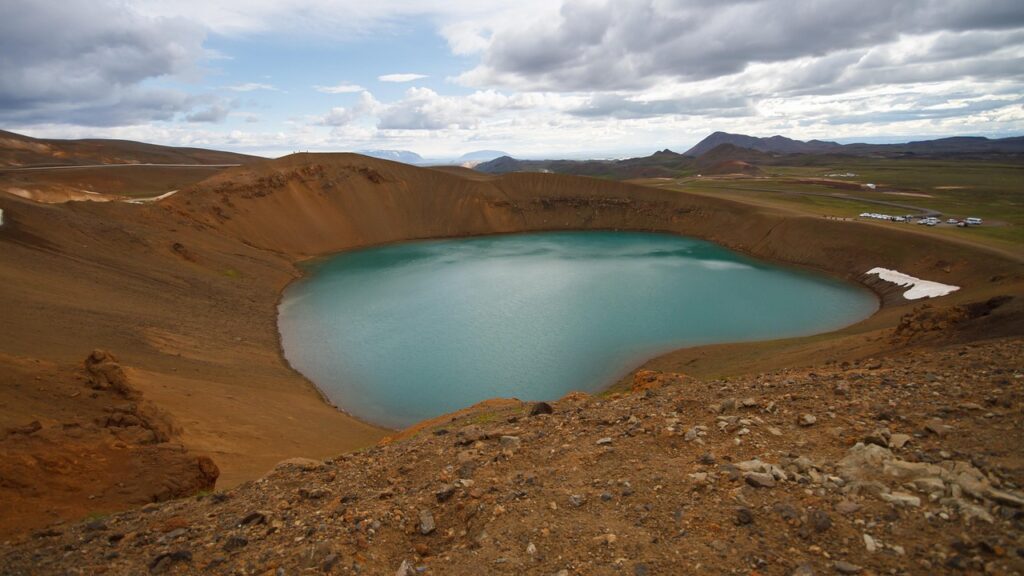 The Nemrut Crater Lake, Turkey